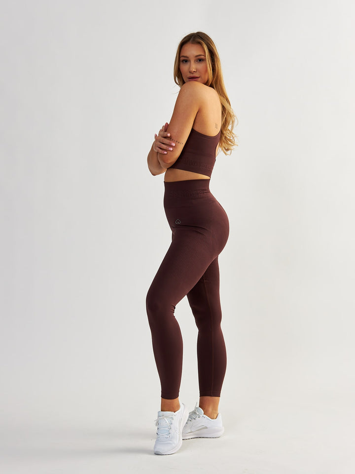 Legginsy Modelujące - Body Boost Mleczna Czekolada