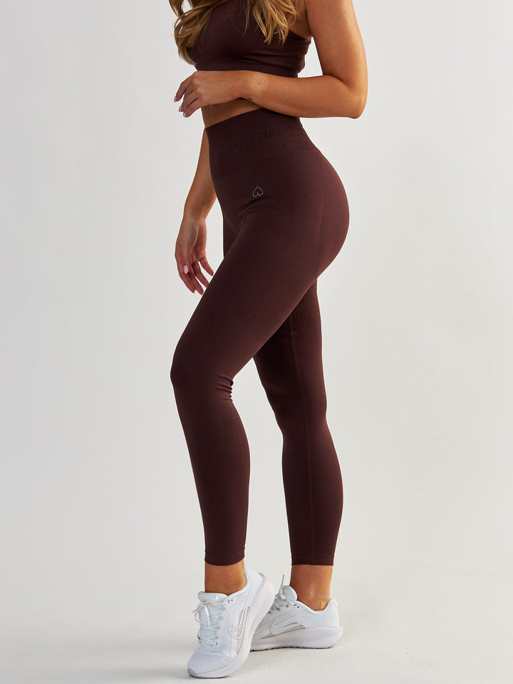 Legginsy Modelujące - Body Boost Mleczna Czekolada