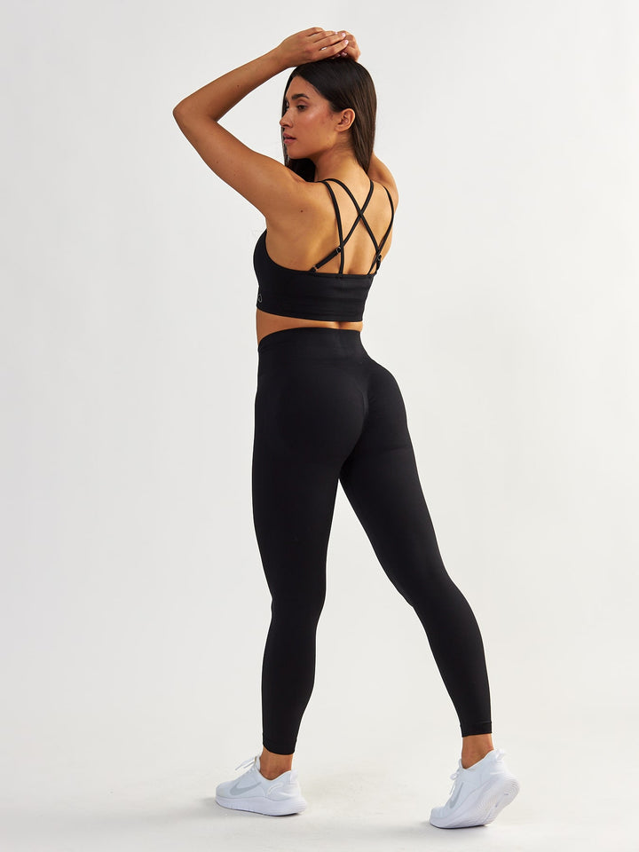 Czarne Legginsy Modelujące - Shape Up