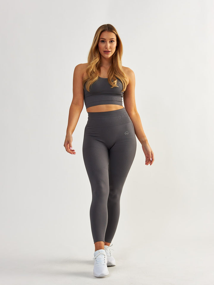 Szare Legginsy Modelujące - Body Boost