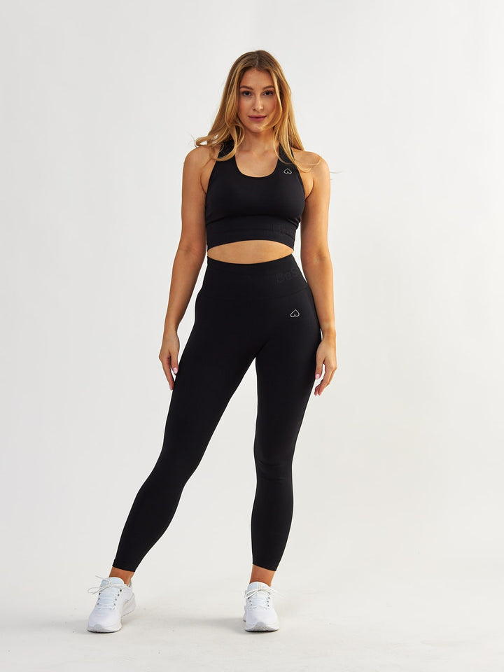 Sorte Leggings Modellerende - Body Boost