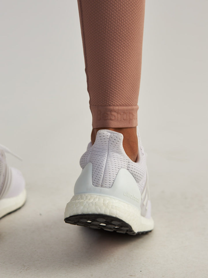 Różowozłote Legginsy Bezszwowe - Femme Force