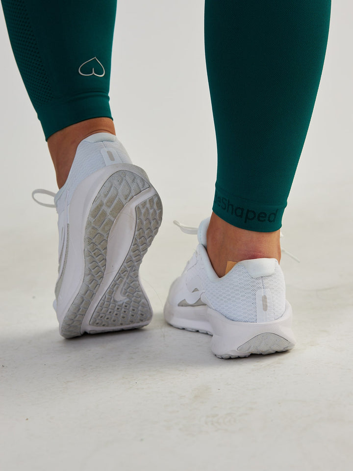 Butelkowozielone Legginsy Modelujące - Power Up!