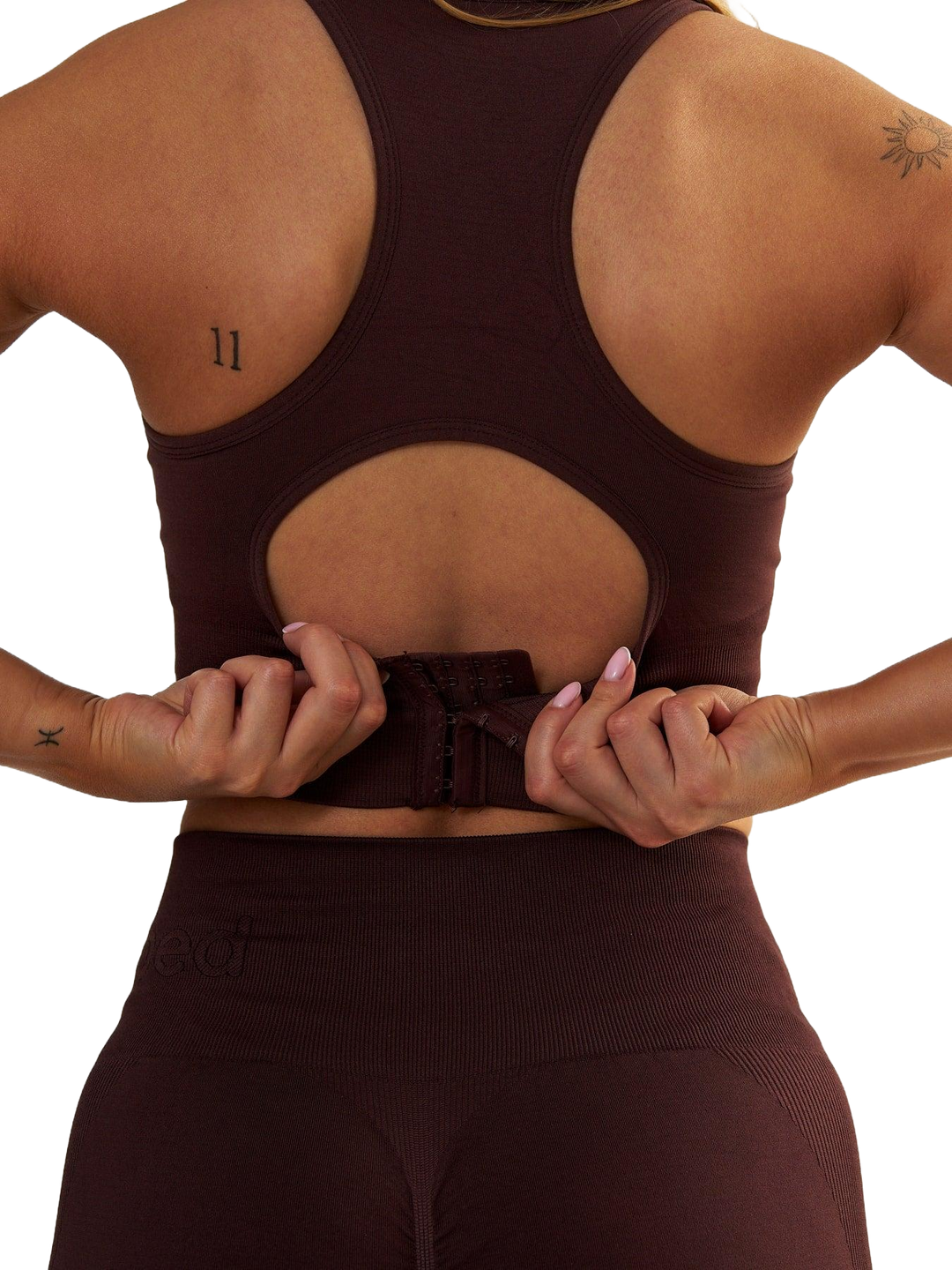 Verstellbarer Sport-BH - Body Boost Milchschokolade