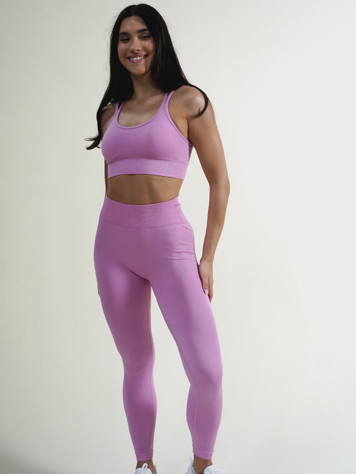 Różowe Legginsy Modelujące - Shape Up