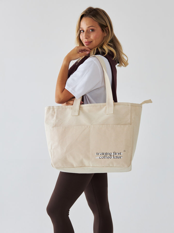 Torba Bawełniana - Training First Coffee Later