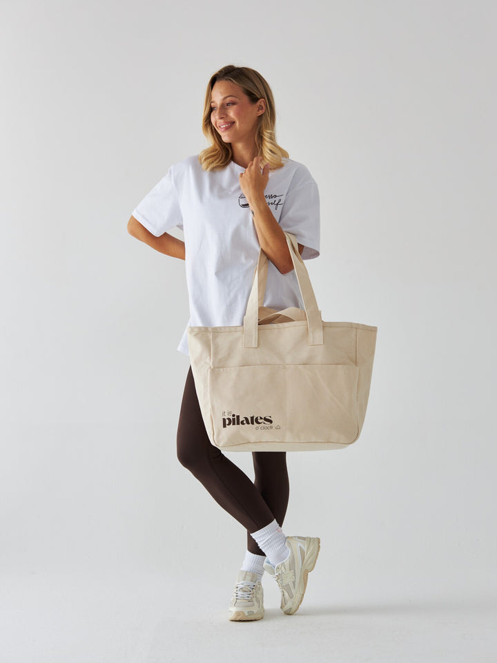 Torba Bawełniana - it is pilates o'clock