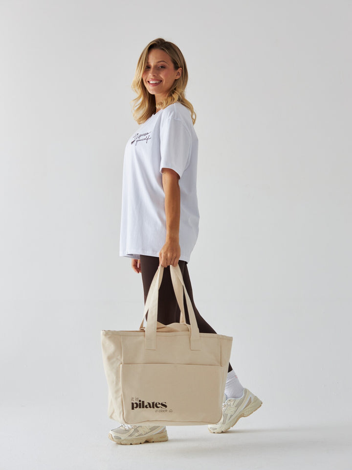 Torba Bawełniana - it is pilates o'clock