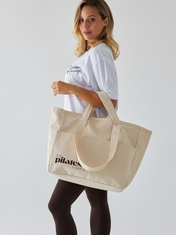 Torba Bawełniana - it is pilates o'clock