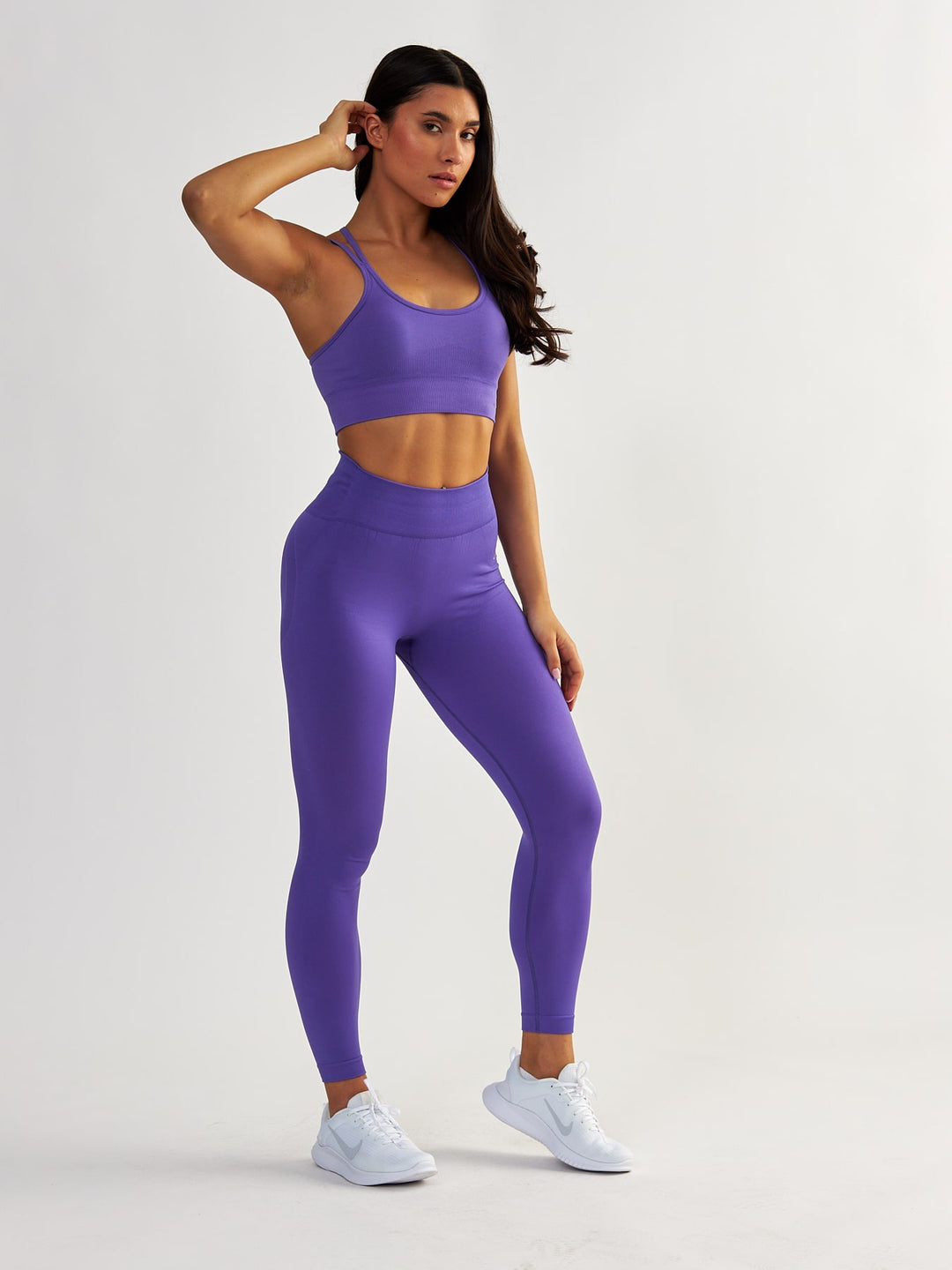 Fioletowe Legginsy Modelujące - Shape Up