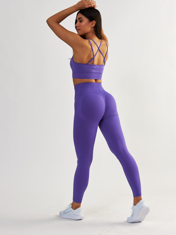 Fioletowe Legginsy Modelujące - Shape Up