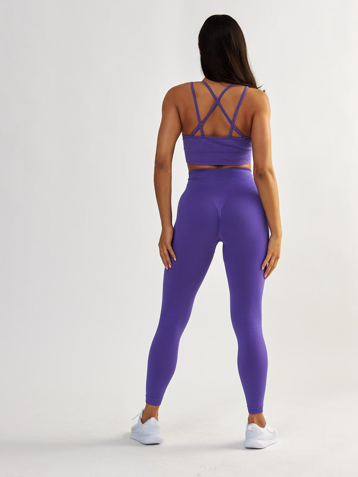 Fioletowe Legginsy Modelujące - Shape Up