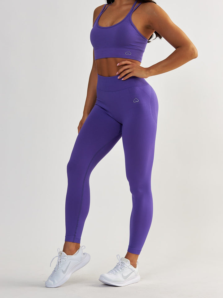 Fioletowe Legginsy Modelujące - Shape Up