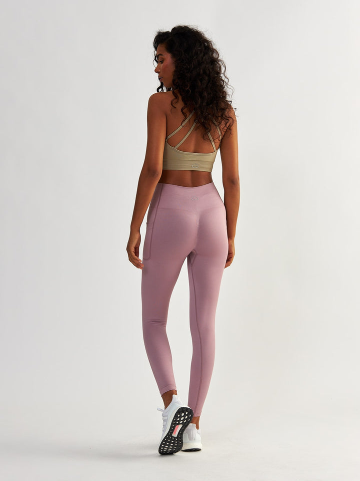 Lavendel Leggings med Lommer - Lift Me Up 