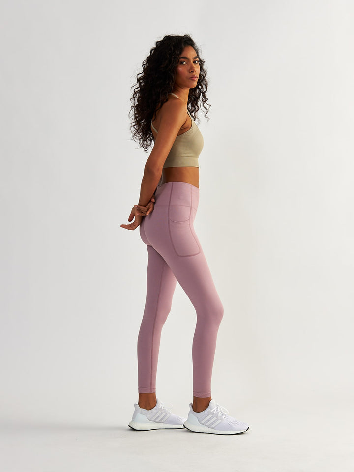 Lavendel Leggings med Lommer - Lift Me Up 