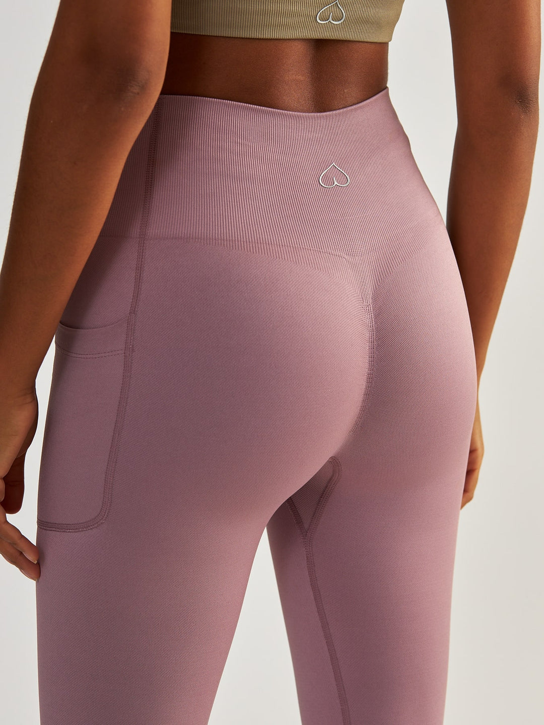 Lavendel Leggings med Lommer - Lift Me Up 