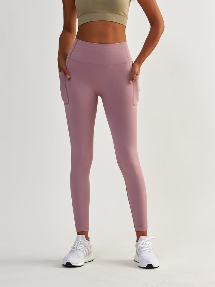 Lavendel Leggings med Lommer - Lift Me Up 