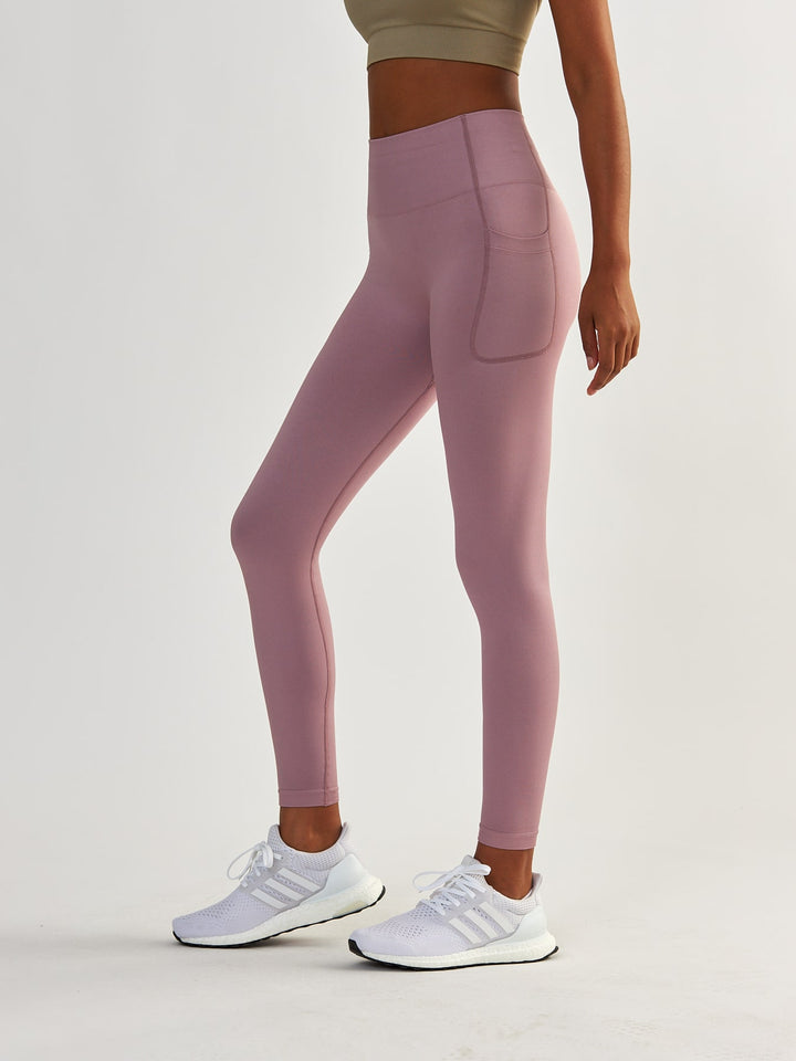 Lavendel Leggings med Lommer - Lift Me Up 