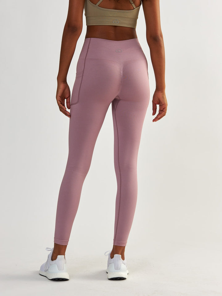 Lavendel Leggings med Lommer - Lift Me Up 
