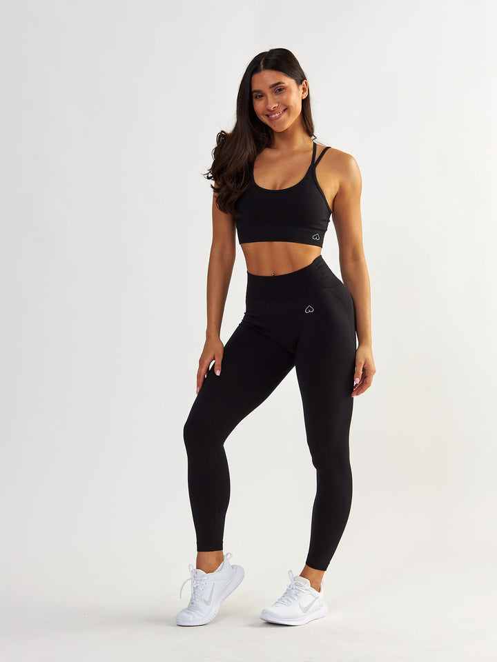 Black Sports Bra - Shape Up
