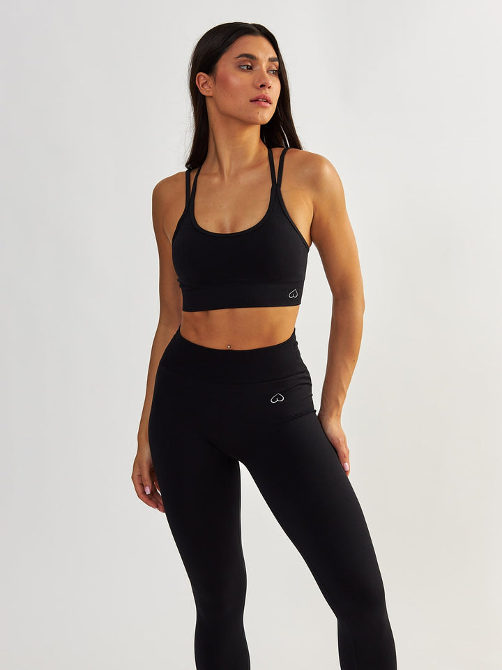 Black Sports Bra - Shape Up