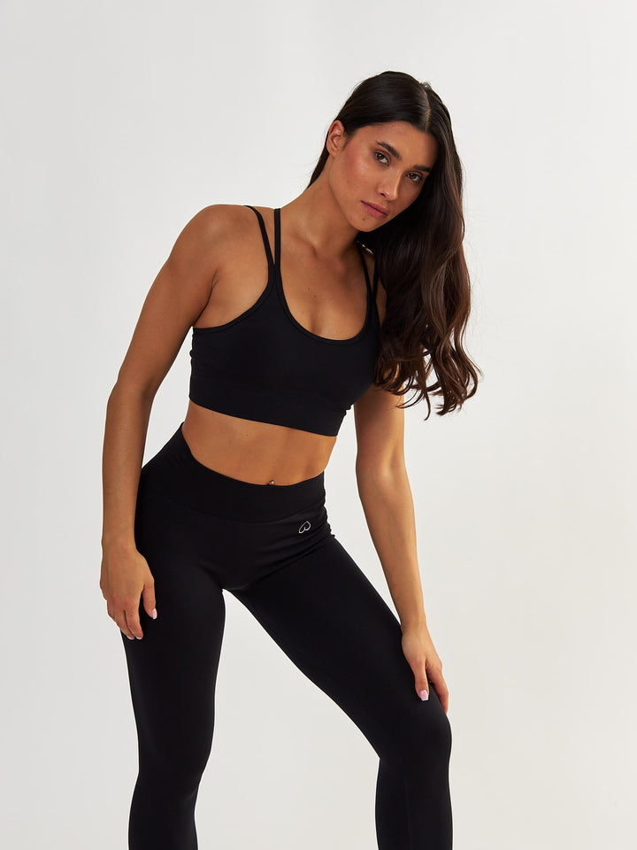 Black Sports Bra - Shape Up