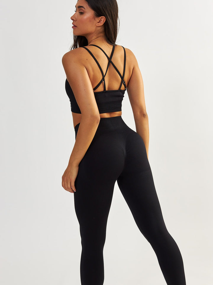 Black Sports Bra - Shape Up