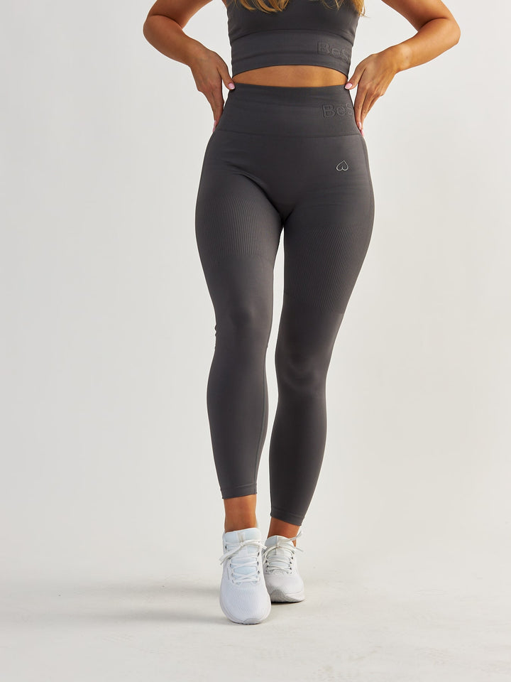 Gray Shaping Leggings - Body Boost