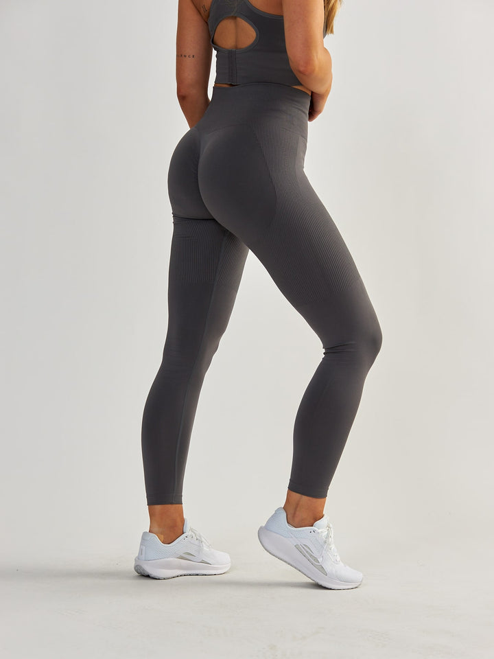 Gray Shaping Leggings - Body Boost
