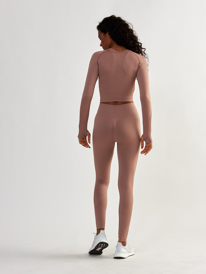 Rose Gold Longsleeve Sports - Femme Force