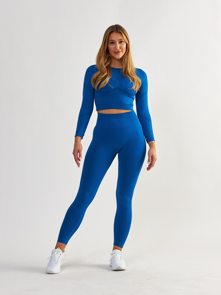Shaping Leggings - Power Up! Classic Blue