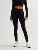 Czarne Legginsy Bezszwowe - Femme Force