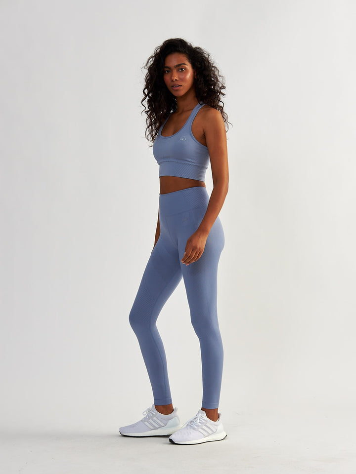 Niebieski Top Sportowy - Femme Force