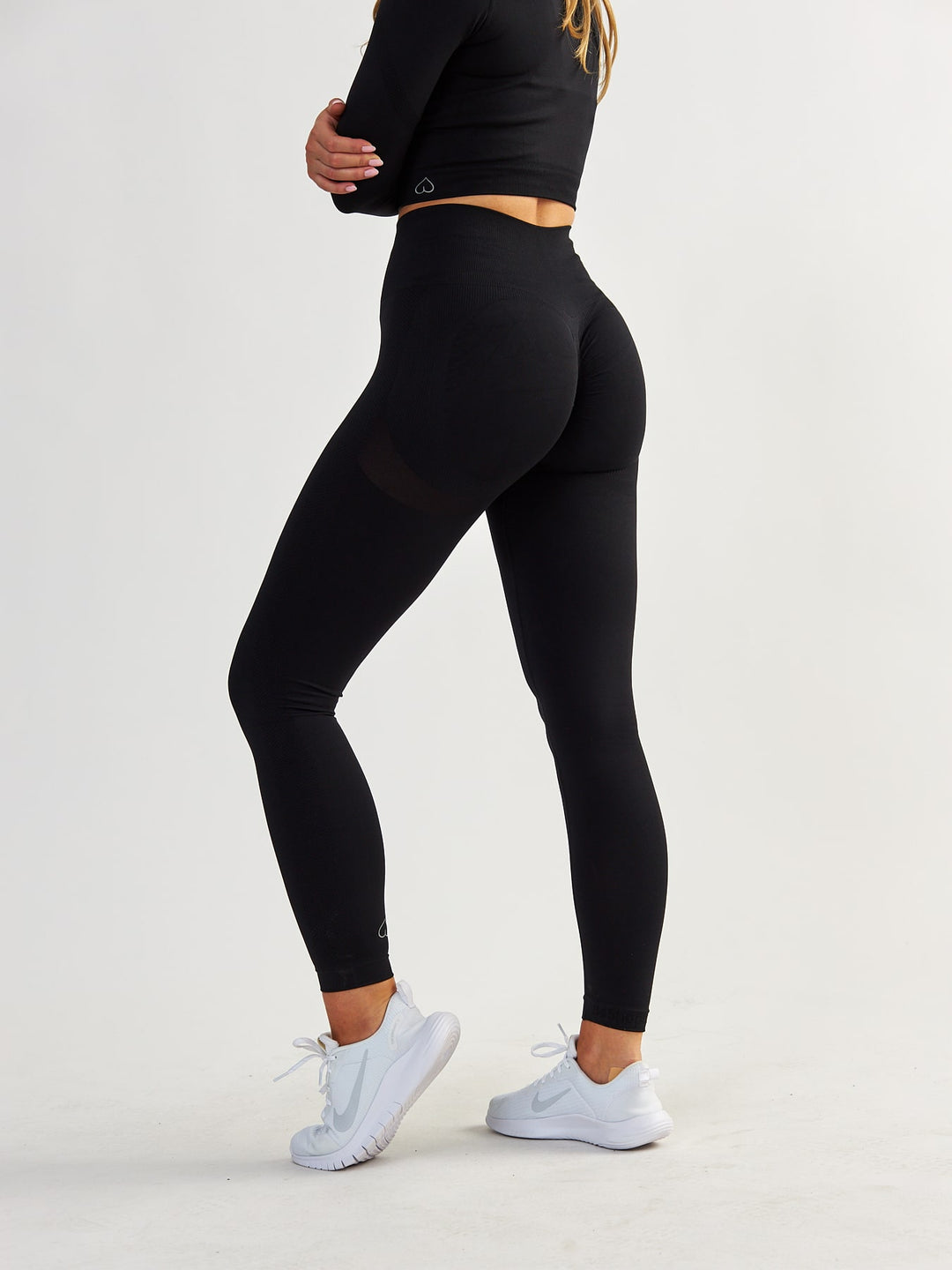 Czarne Legginsy Modelujące - Power Up!
