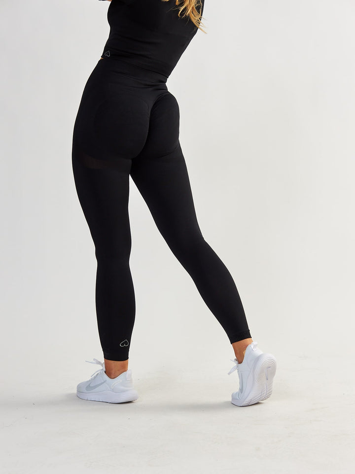 Czarne Legginsy Modelujące - Power Up!