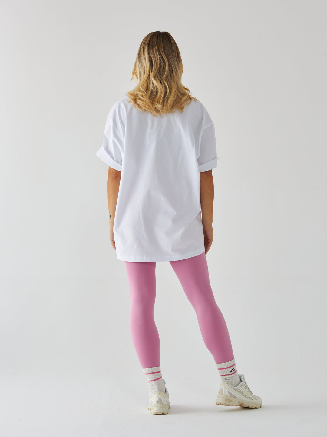 T-shirt in my pilates era - Różowy