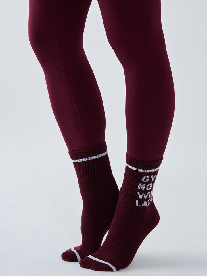 Skarpetki Sportowe -  Gym Now, Wine Later