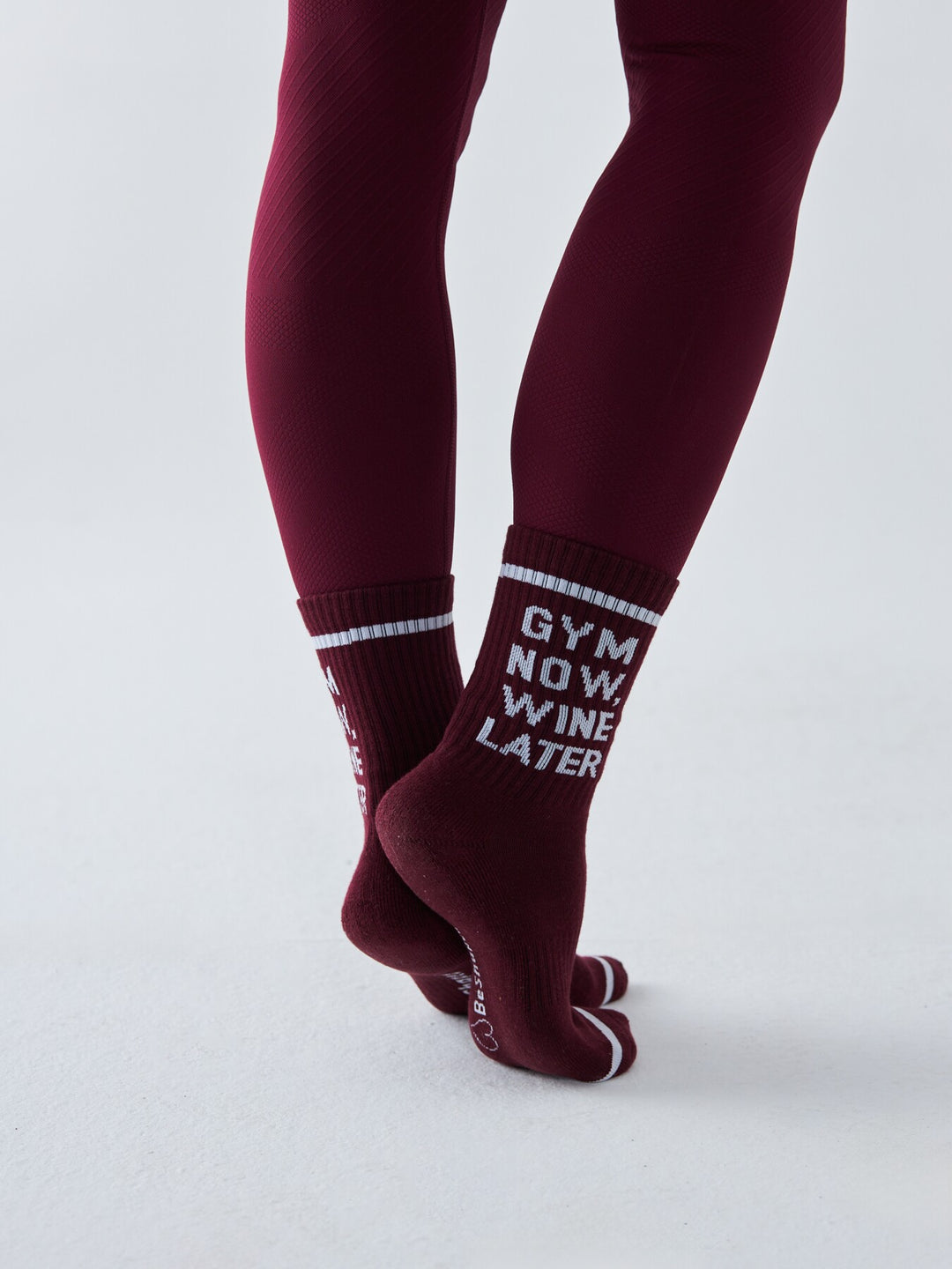 Skarpetki Sportowe -  Gym Now, Wine Later