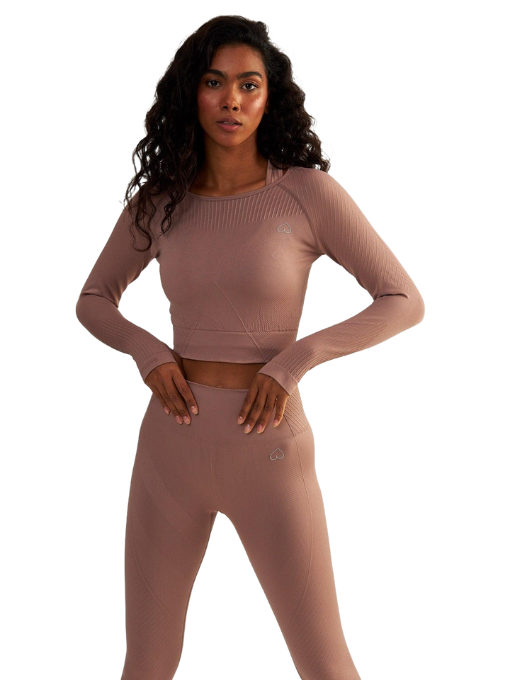 Rose Gold Longsleeve Sports - Femme Force