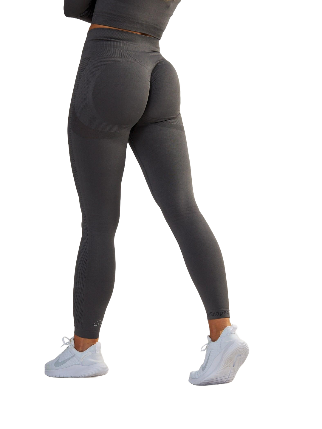 Szare Legginsy Modelujące - Power Up!