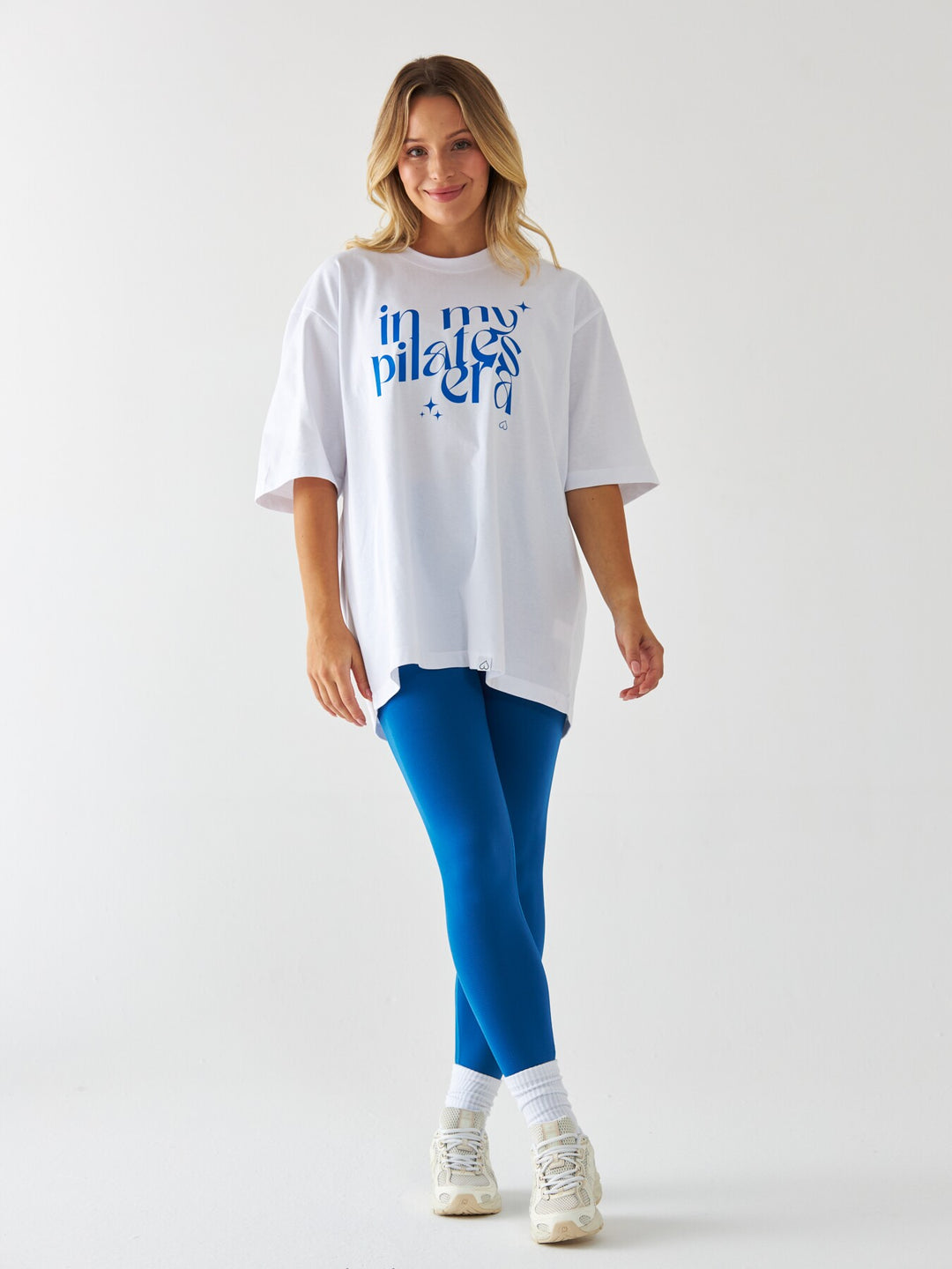 T-shirt in my pilates era - blå