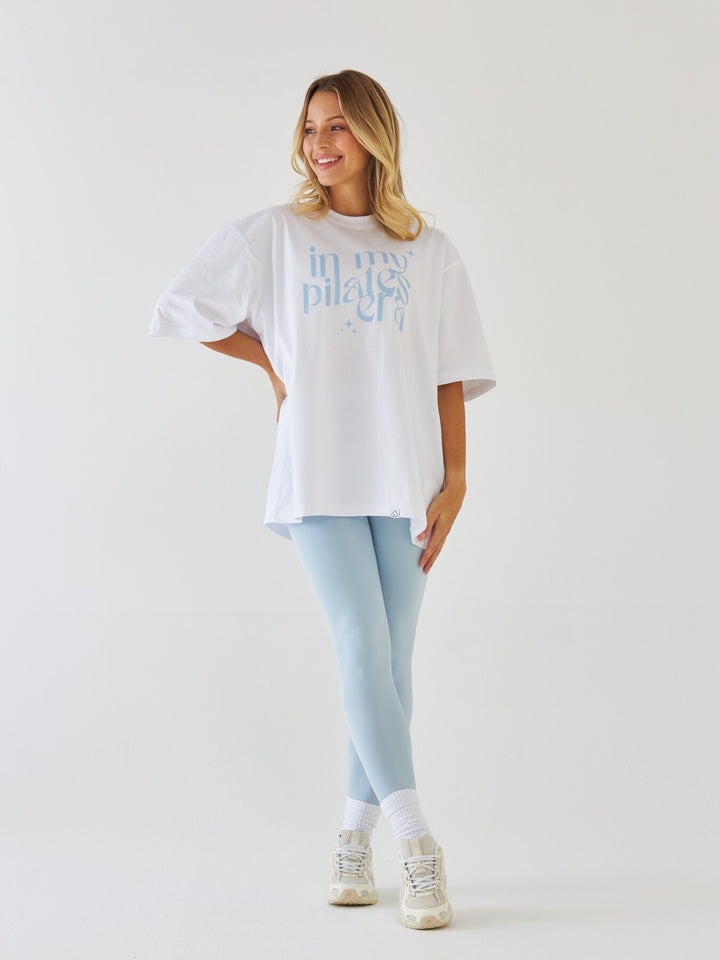T-shirt i min pilates æra - Lyserød 