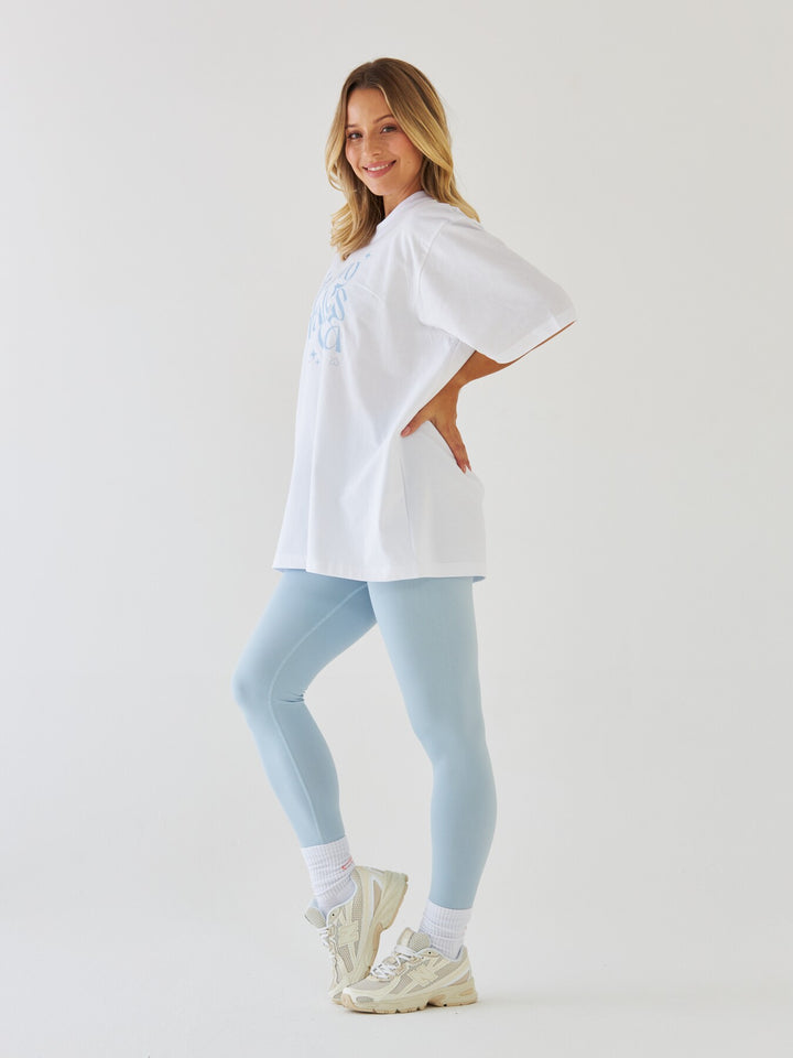 T-shirt i min pilates æra - Lyserød 