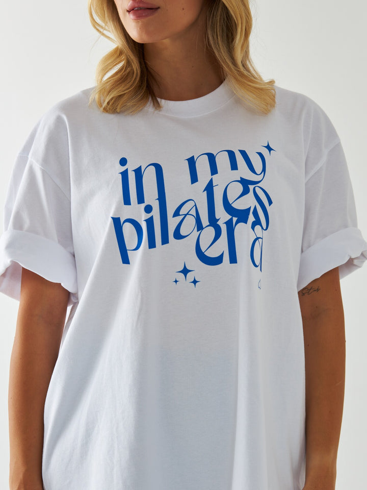 T-shirt in my pilates era - blå