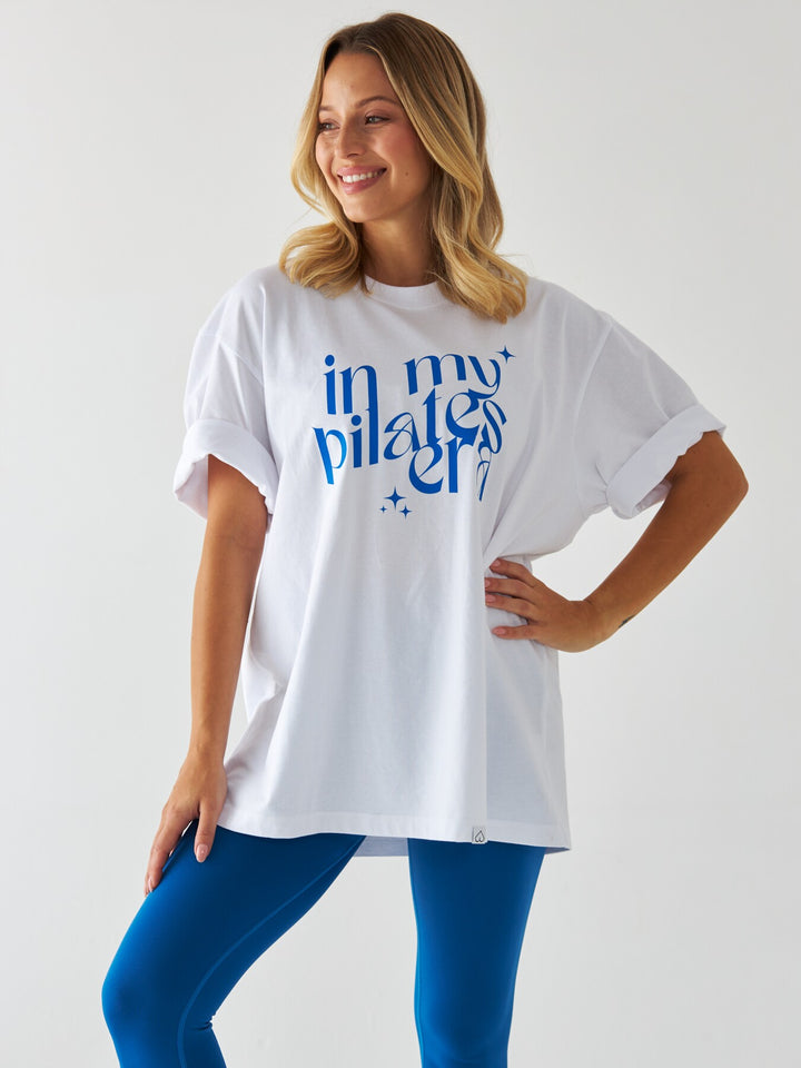 T-shirt in my pilates era - blå