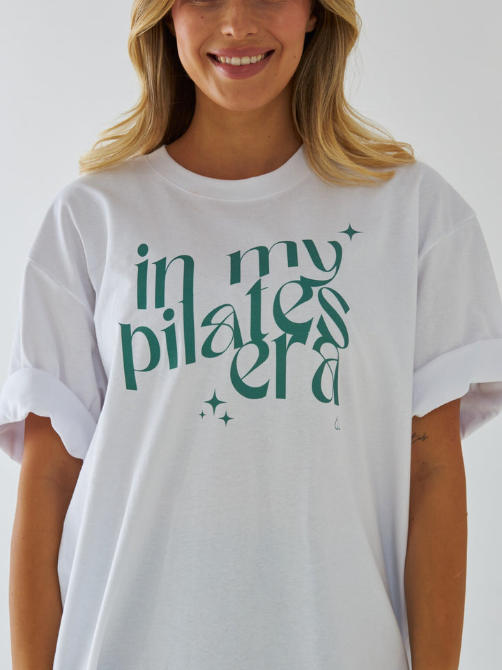T-shirt i min pilates æra - Lyserød 