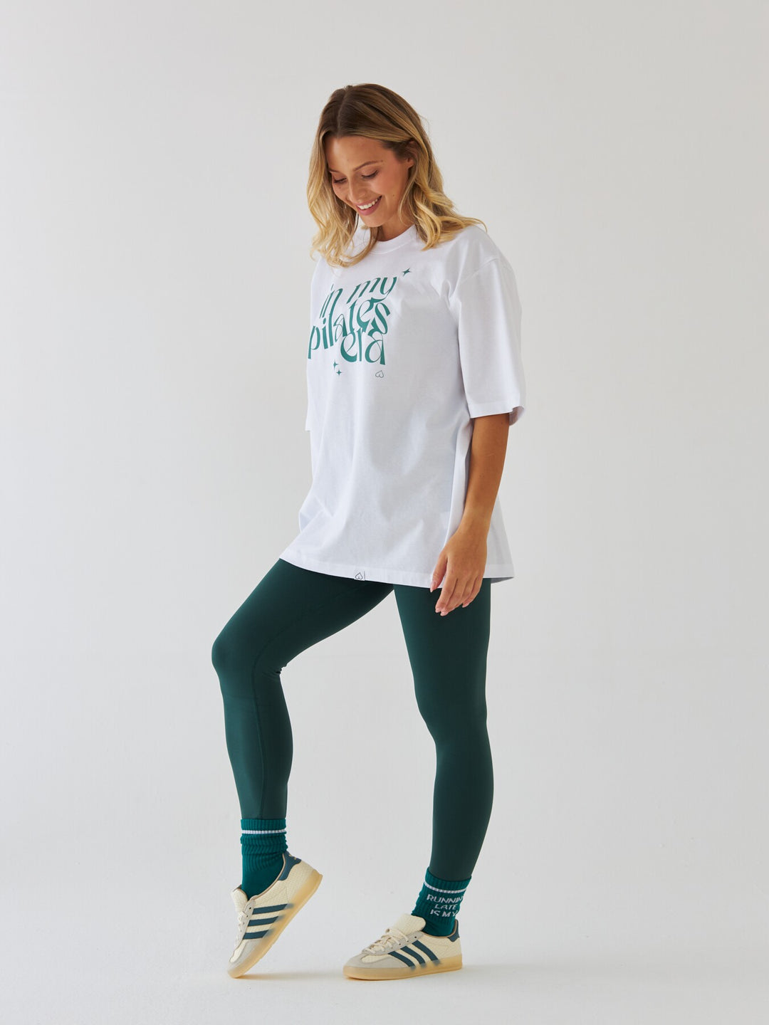 T-shirt i min pilates æra - Lyserød 