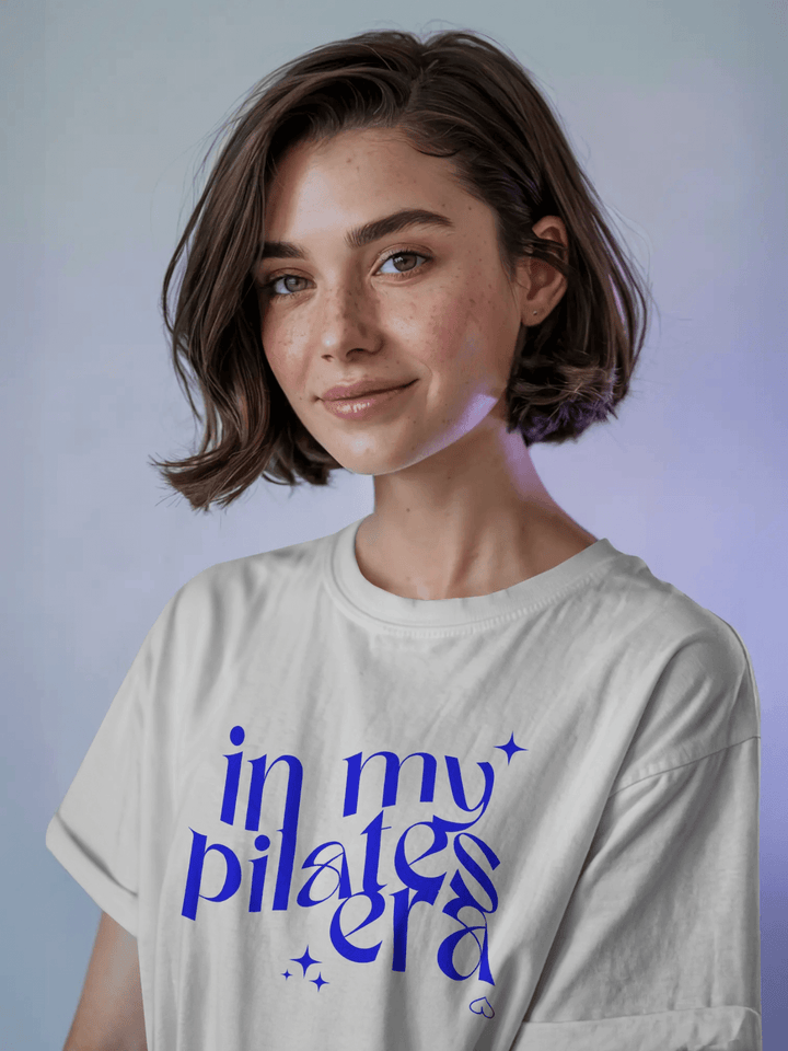 T-shirt in my pilates era - Blue