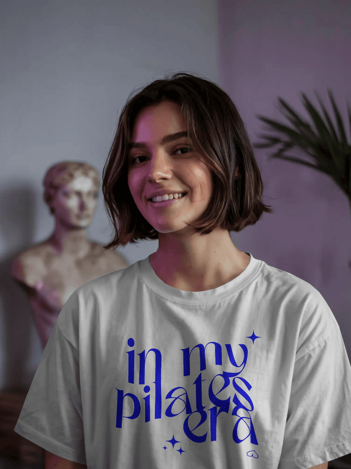 T-shirt in my pilates era - Blue