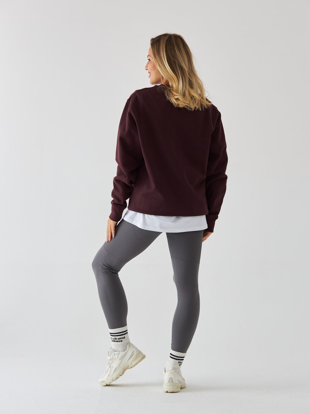 Brązowa Bluza Oversize - Pilates Princess